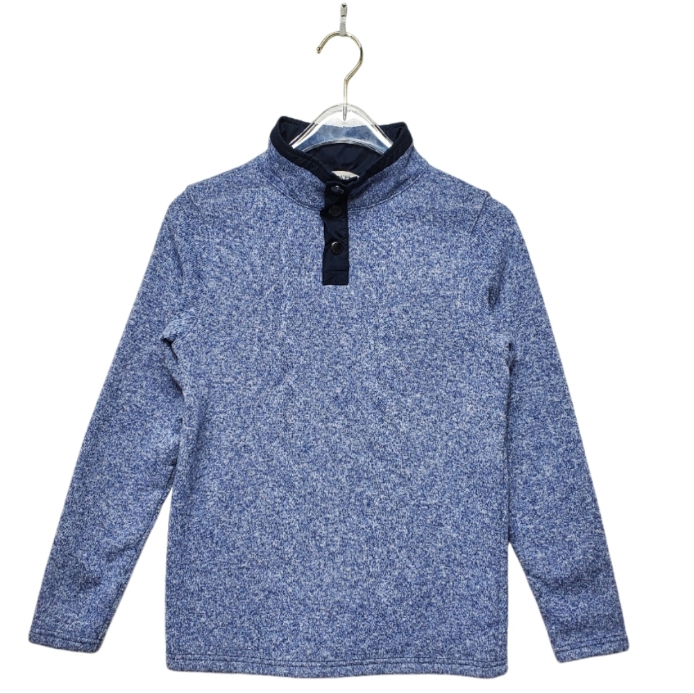 Land's End Boys Blue Pullover Size 10 - 12